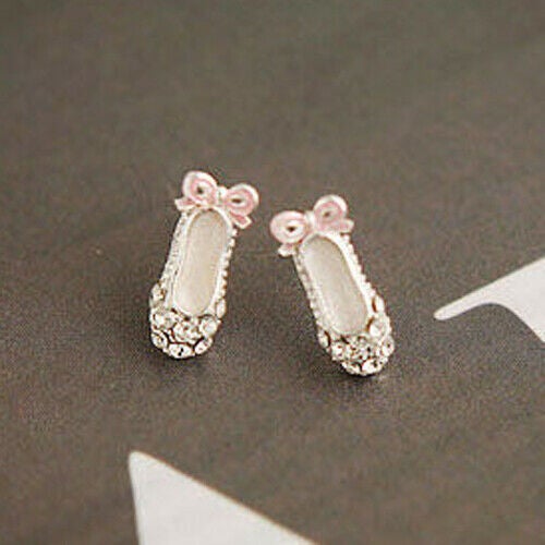 Ballet Slipper Earrings Affordable Bling